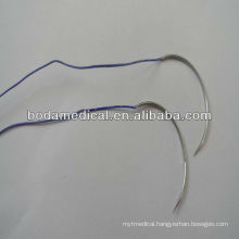 disposable suture needle with thread